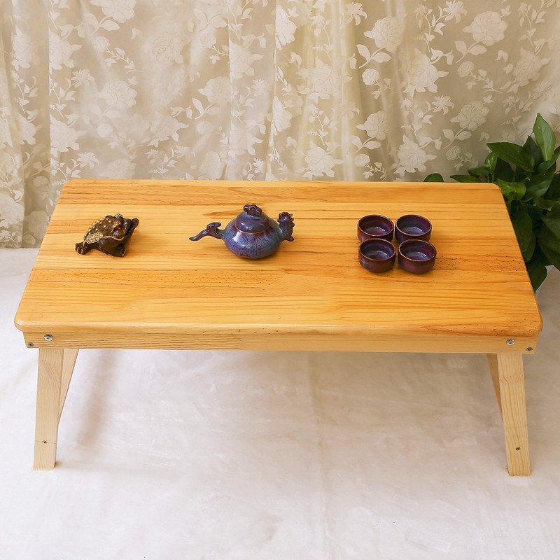 寻木匠放床上用的电脑可折叠实木桌子写字台竹子书桌小卓子寝室