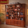 锦北博古架多宝阁茶叶架子新中式客厅办公室隔断置物架 大团圆博古架
