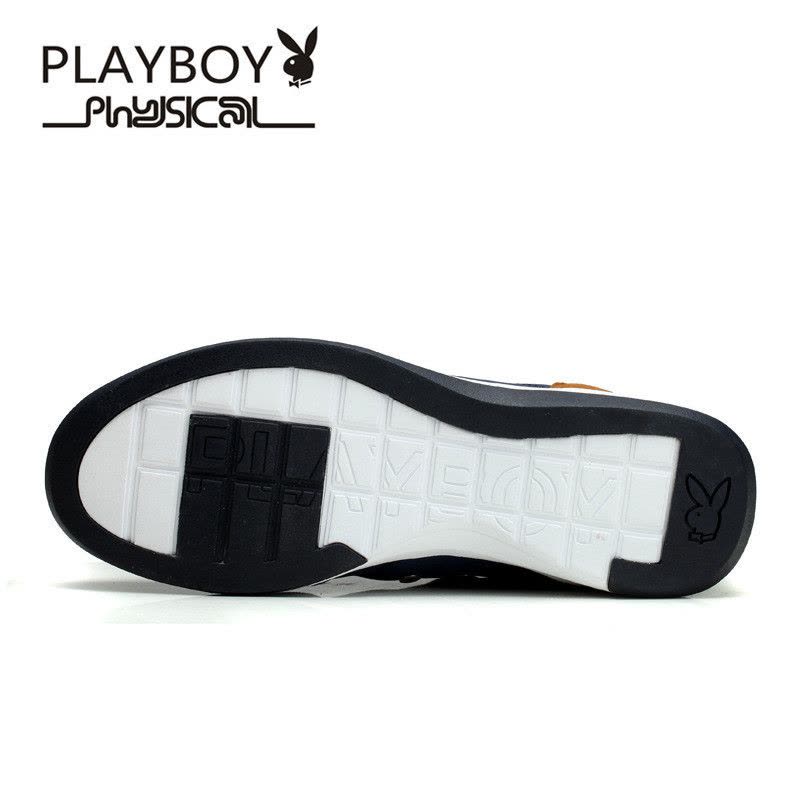 花花公子(PLAYBOY)春夏季新款男鞋运动休闲鞋板鞋男式跑步鞋 男图片