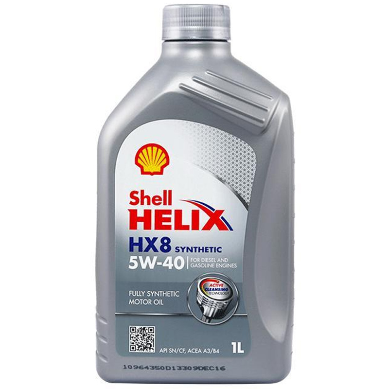 [全合成机油]Shell壳牌 欧洲进口 喜力Helix HX8 5W-40 A3/B4 SN级 1L