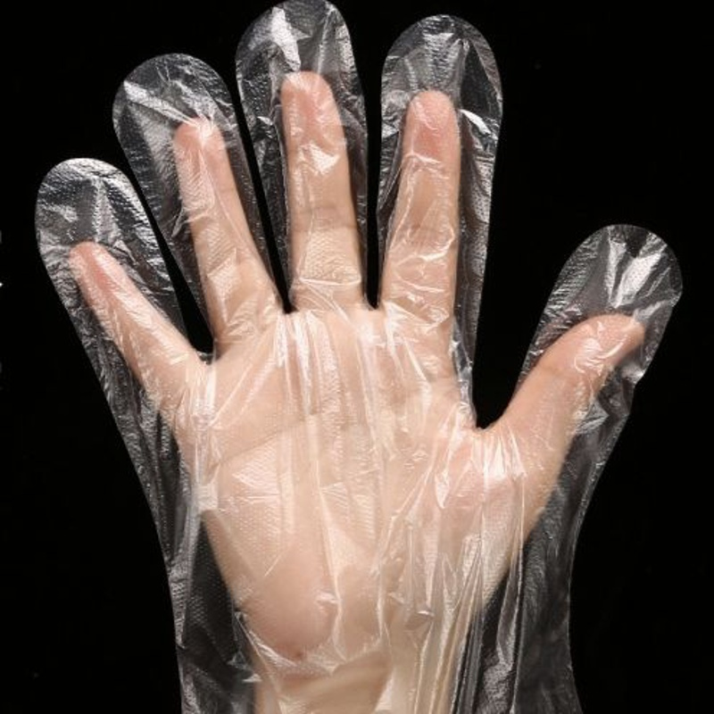 袋装200只加厚款一次性手套加厚抽取食用塑料手套餐厅厨房一次性手套