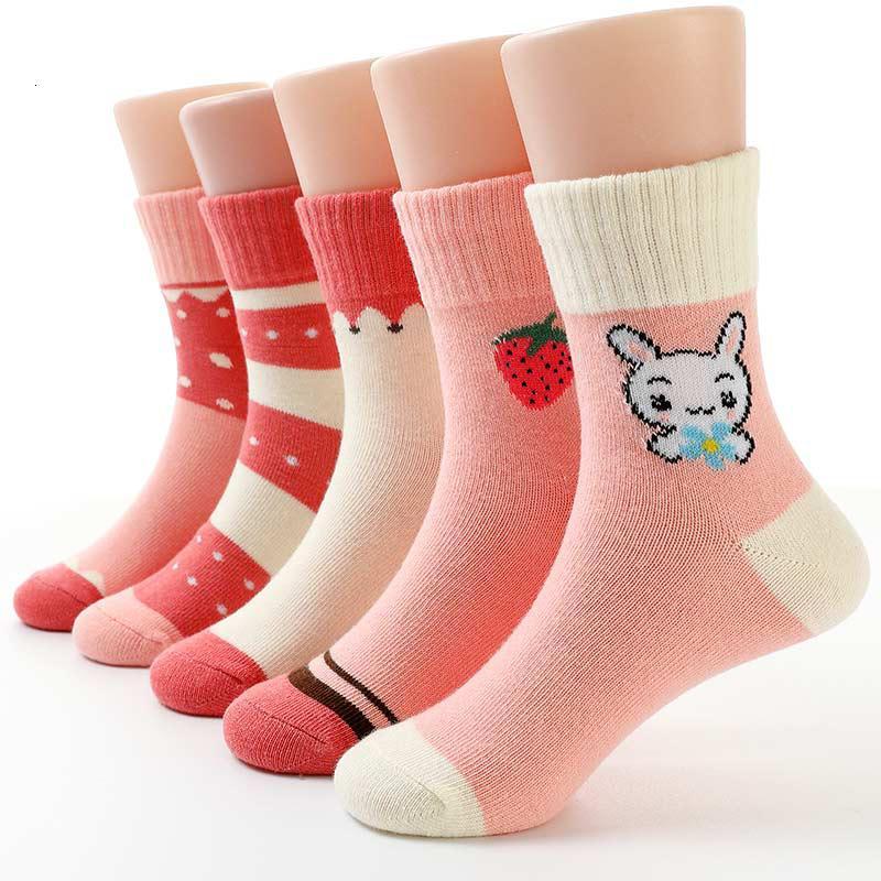 儿童袜子秋冬中筒袜耐脏吸汗保暖棉男童小孩中大童春秋棉袜