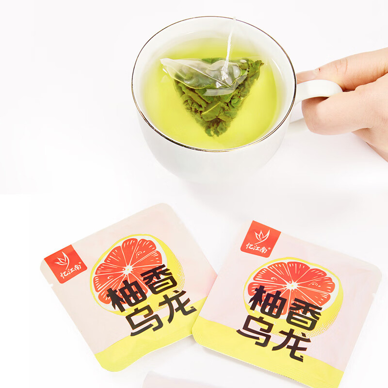 忆江南果茶柚香乌龙茶西柚干冷泡茶茶包乌龙茶水果茶清爽袋泡茶45g