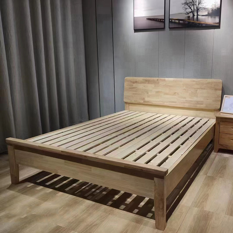 域赢实木框架加厚公寓宿舍床12002000