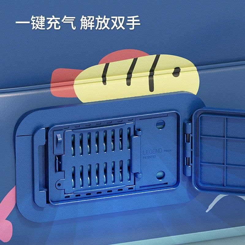 婴儿游泳池家用宝宝游泳桶家庭折叠浴盆大型儿童充气浴缸水池加厚环保PVC超大号海洋球玩具池图片
