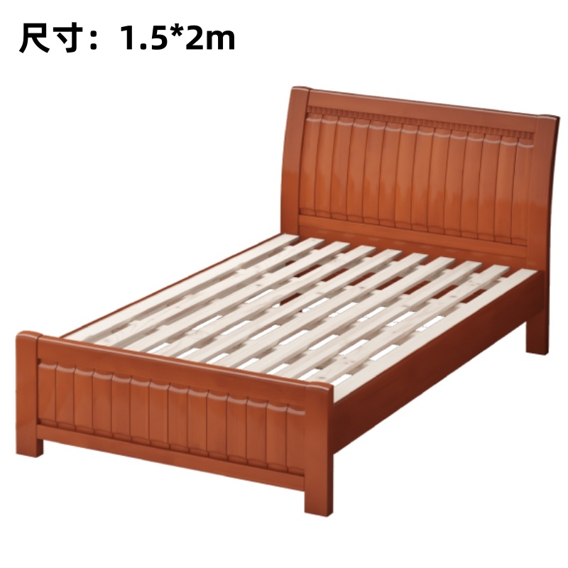 悦兴诚宿舍床1.5m+5cm床垫+床头柜*1组高清大图