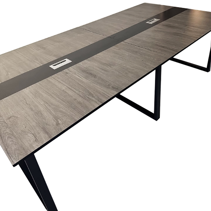 和居态 钢木会议桌 1600*800mm 张高清大图