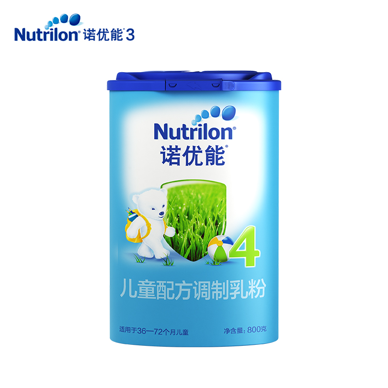 诺优能(Nutrilon)幼儿配方奶粉(12—36月龄,3段)800g 欧洲原装进口宝宝牛奶粉