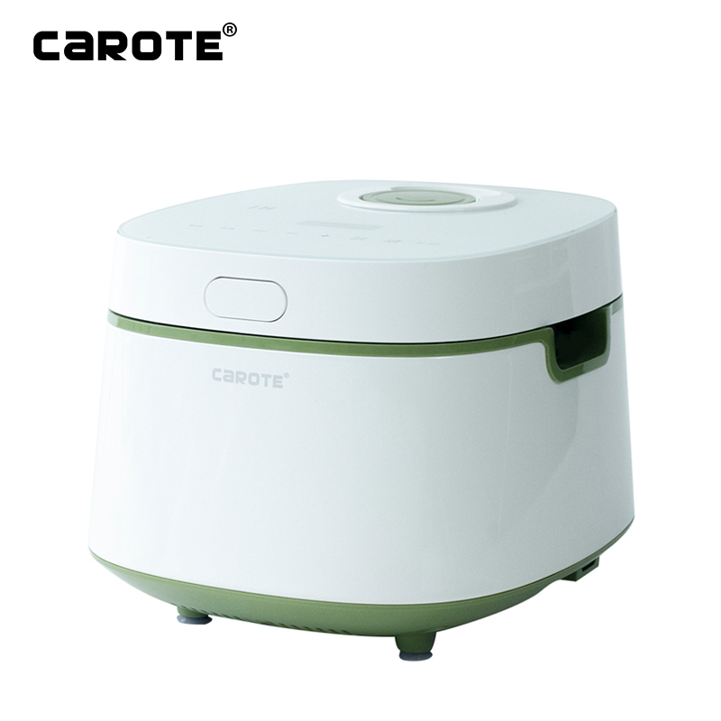 卡罗特(carote)电饭煲 全自动4L家用麦饭石内胆 IH智能白色电饭锅2-3-4-5-6