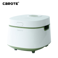 卡罗特(carote)电饭煲 全自动4L家用麦饭石内胆 IH智能白色电饭锅2-3-4-5-6