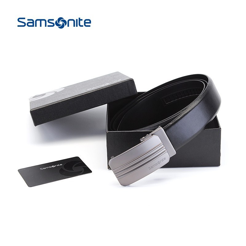 Sam sonite/新秀丽男士皮带进口牛皮