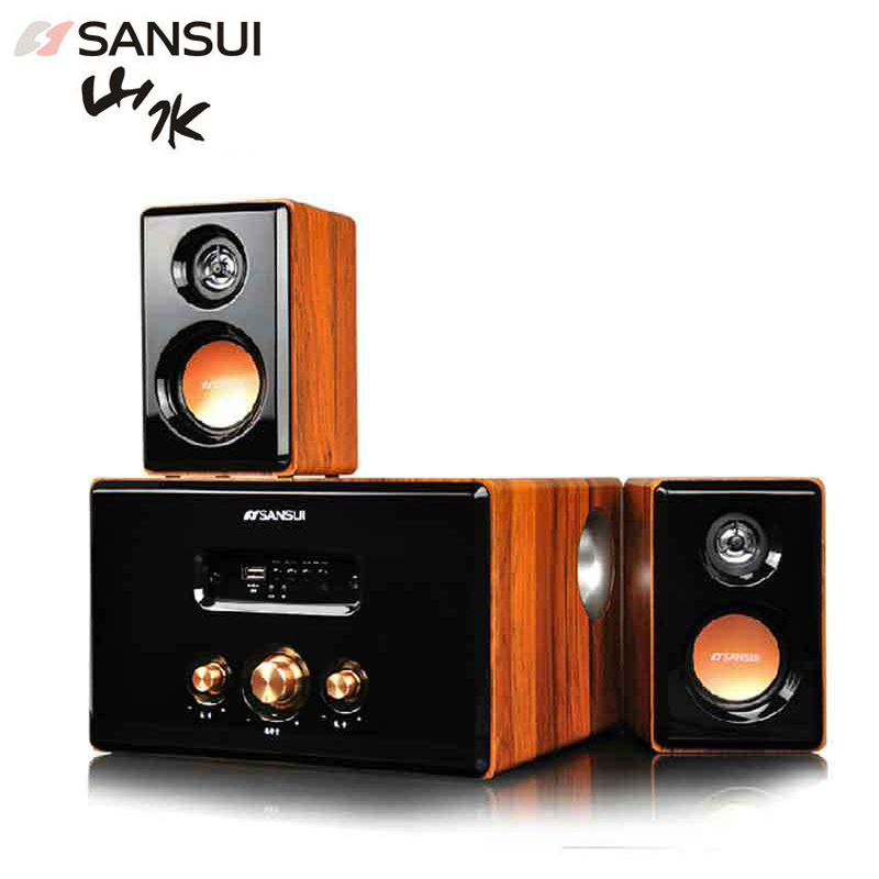 山水(sansui)62D组合多媒体迷你音响 2.1低音炮笔记本台式电脑手机蓝牙音响