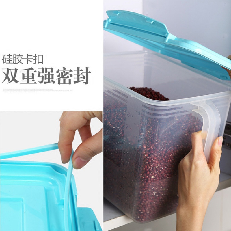 家柏饰(CORATED)冰箱收纳盒保鲜储物盒抽屉式食物冷冻保鲜盒鸡蛋盒厨房收纳盒套装高清大图