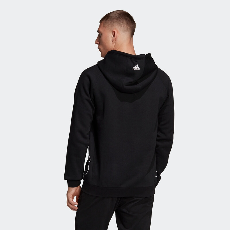 阿迪达斯adidas男装连帽卫衣HB5089
