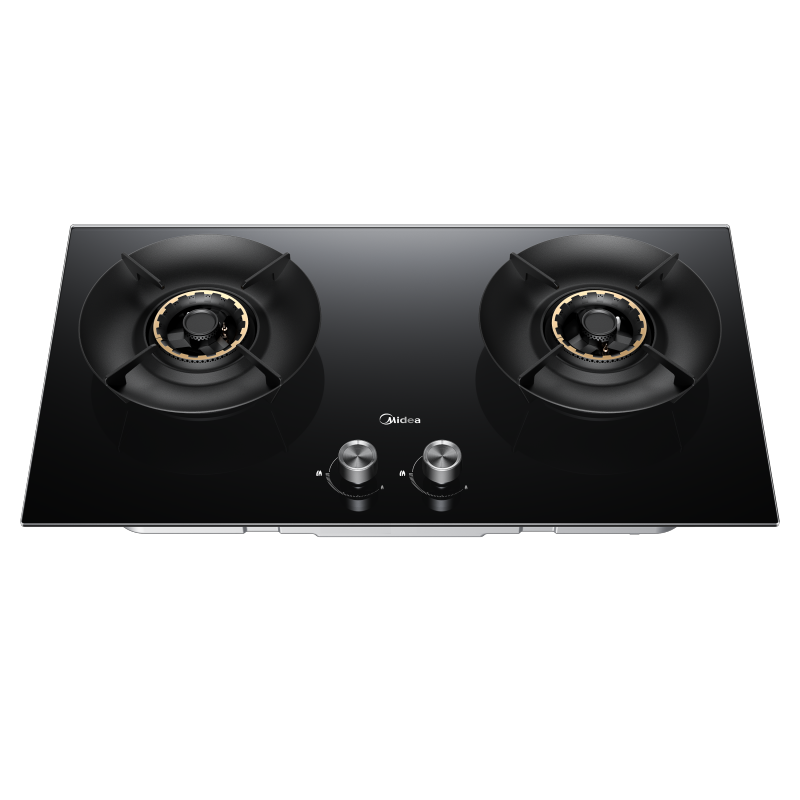 美的(Midea)Q83 一级能效5.2KW 大火力 70%热效率燃气灶台式嵌入式两用易清洁童锁保护燃气灶 天然气