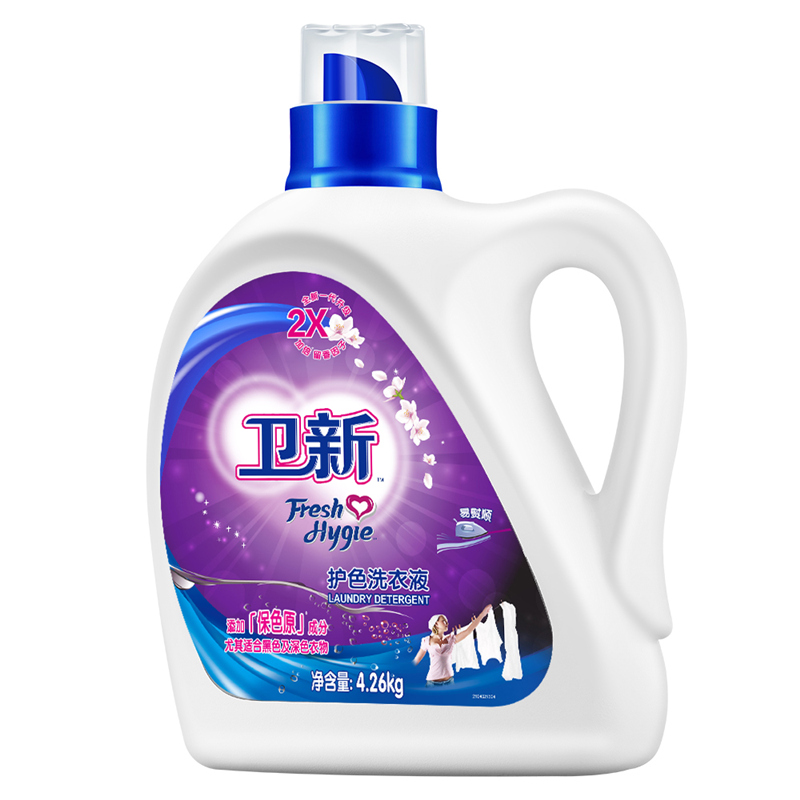 卫新 护色洗衣液4.26kg 机洗亮衣护色威露士出品