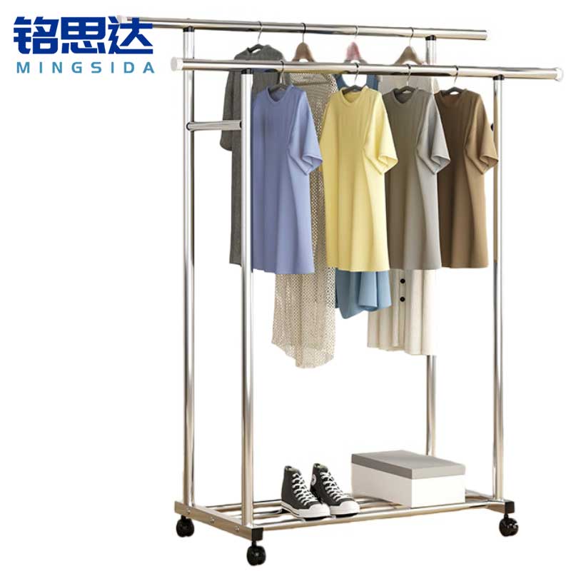 铭 思达 晾 衣 杆晾衣架晾衣架可伸缩晾衣架高清大图
