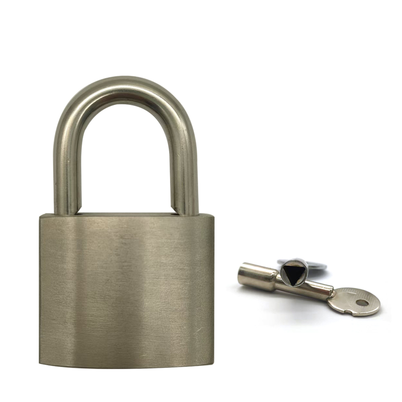 兴酉 不锈钢挂锁 40短梁内三角通开 个高清大图