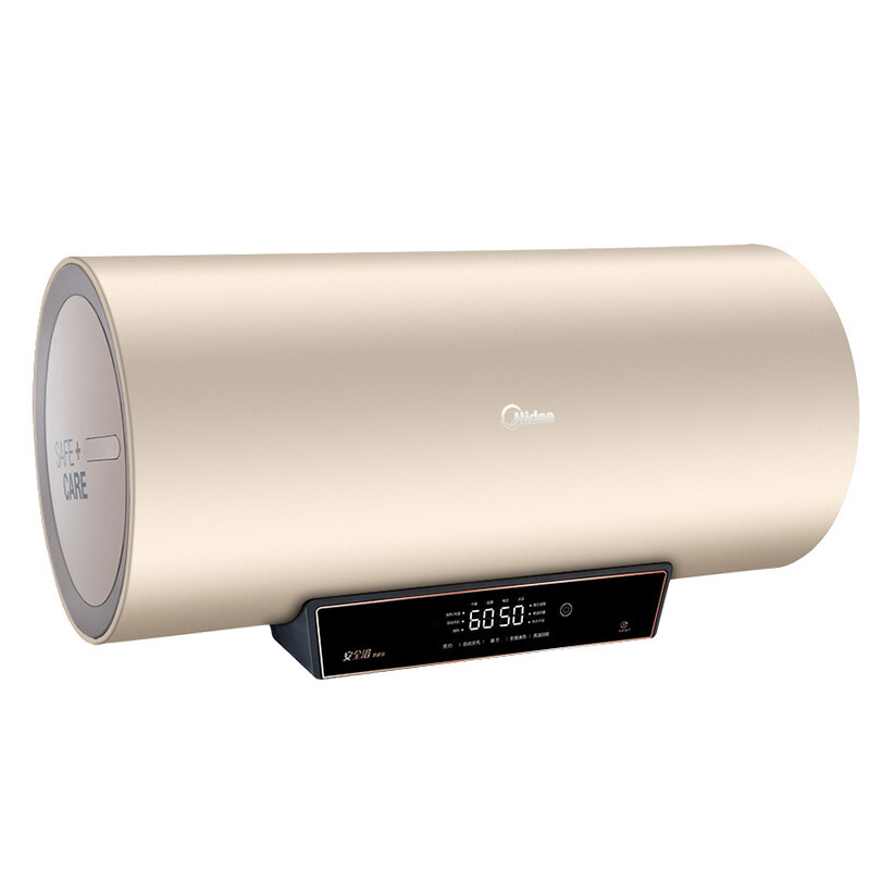 美的(Midea) 60升变频速热电热水器 3200W变频速热 F60-32DH1(HEY) 芙蓉金热水器
