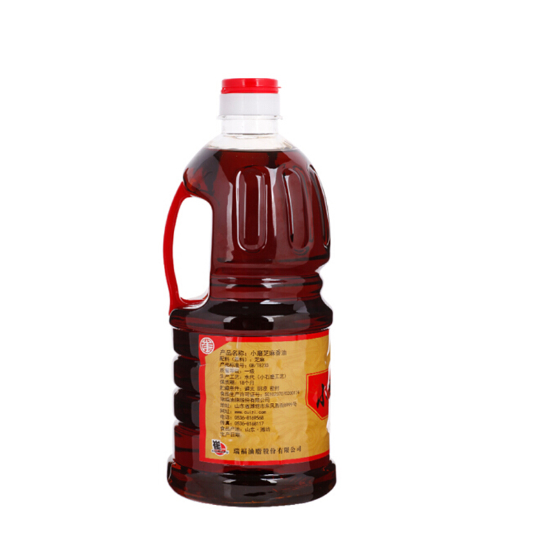 崔字牌 小磨纯芝麻油香油 1000ml桶装