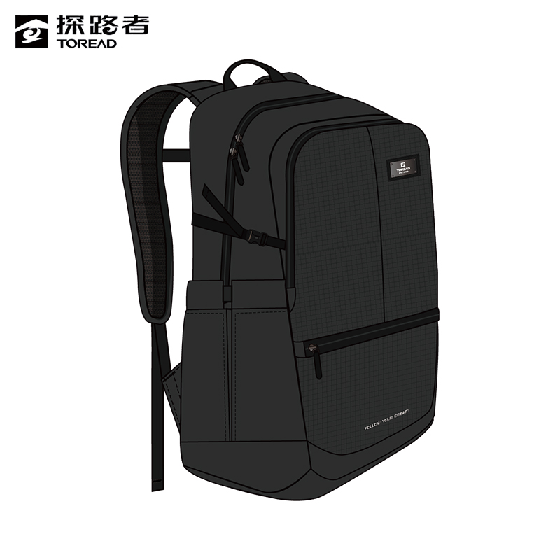 探路者 25升双肩包 TEBBAM90523/个