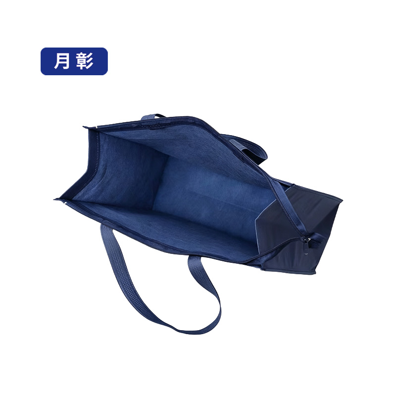 月彰手提式拉链无纺布袋YZST-207/个高清大图
