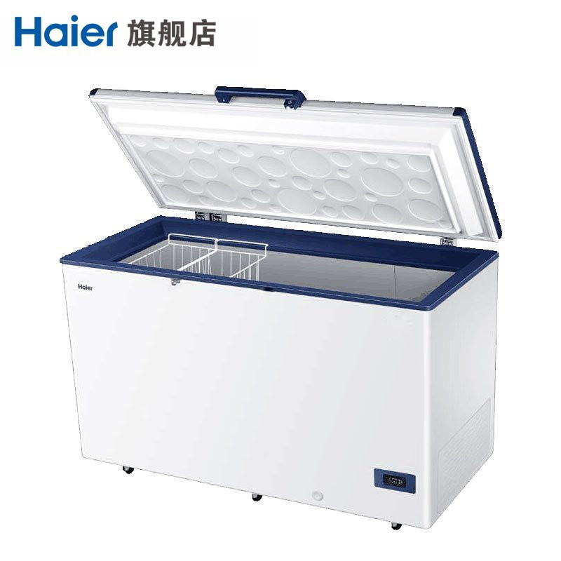 Haier/海尔 低温冷柜卧式大容量智能WIFI冷冻柜商用-60℃卧式低温深冷柜电脑控温DW-60W451EU1