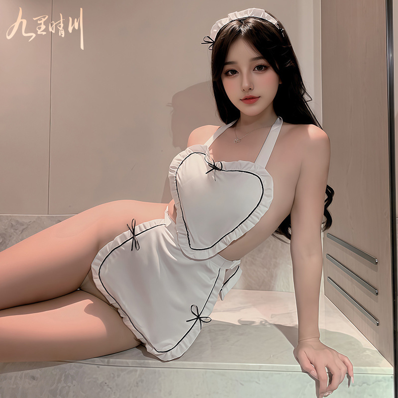 九里晴川内衣睡裙系带套装性感免脱调ins大码连衣裙成人用品 TZ075 均码高清大图