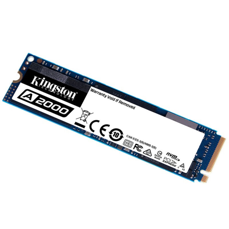 金士顿 (Kingston) 1TB SSD固态硬盘 M.2接口(NVMe协议) A2000系列