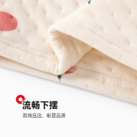 猫人女童保暖内衣套装2021冬季新款儿童夹棉加厚秋衣秋裤睡衣