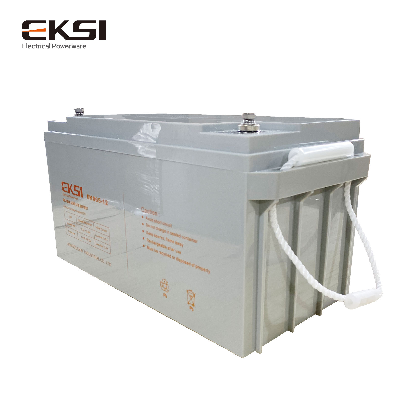 爱克赛(EKSI)ups用 蓄电池EK065-12(12V65AH) 全新正品 阀控式铅酸免维护(7-10个工作日发货)高清大图