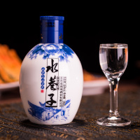 金喜来 水巷子-小青花 五粮浓香型白酒100ml 单瓶装 45度