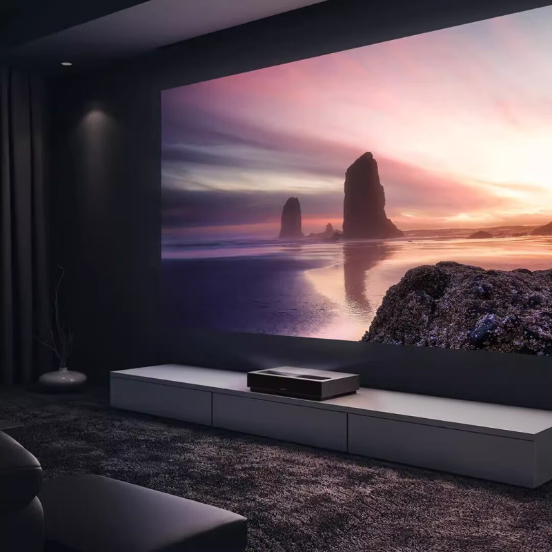 峰米[更新升级]4K Cinema Pro 高亮版激光电视客厅卧室投影机投影仪家庭影院[4K超高清]高清大图