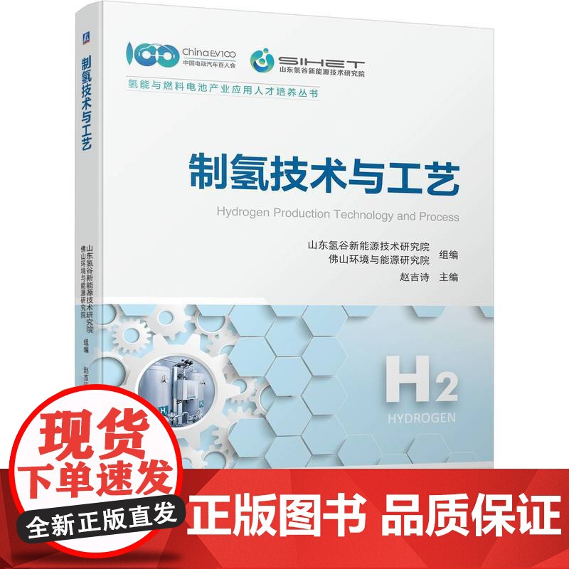 正版 制氢技术与工艺 山东氢谷新能源技术研究院 佛山环境与能源研究院 9787111742142 机械工业出版社高清大图