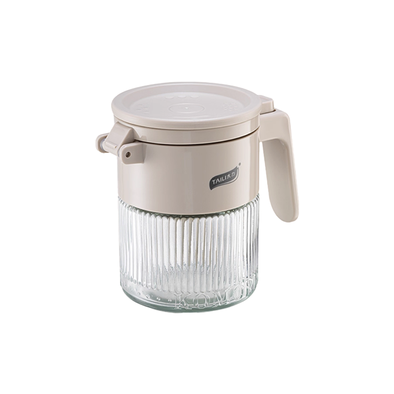 太力定量盐罐调料盒玻璃厨房调料罐防潮密封调味罐控量盐瓶调味瓶