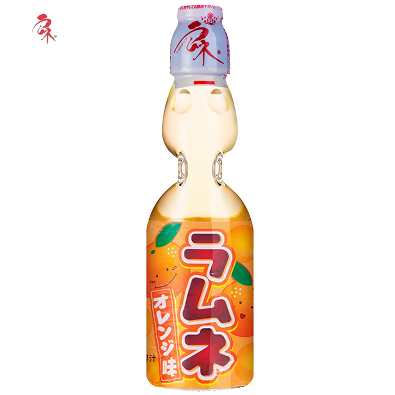 哈达弹珠波子汽水柑橘味200ML