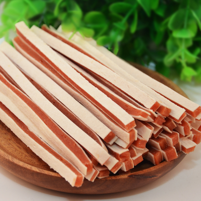 傲宠o’dog狗狗零食鸡肉三明治400g夹心肉条泰迪比熊萨摩训练零食宠物零食高清大图