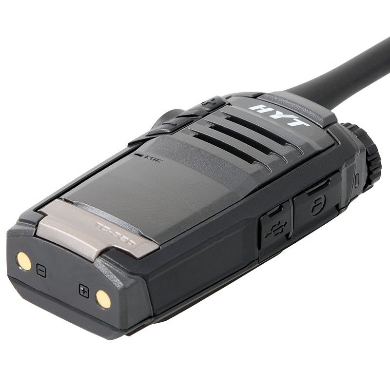 海能达(Hytera)TC-320商用民用专业手持对讲机 黑色 400-420MHZ