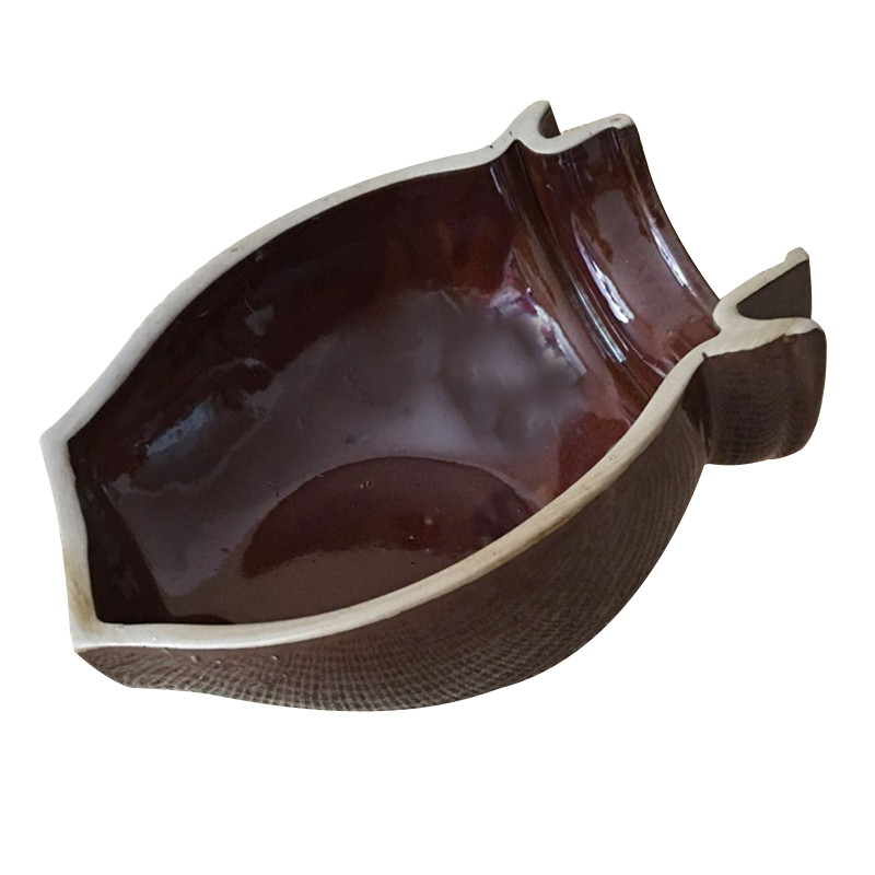 特小号长12CM*宽11CM(2个以上发 货) 农家乐怀旧餐具半瓦罐坛香肉餐具破罐子土砂瓦片碗土掉渣特色餐具