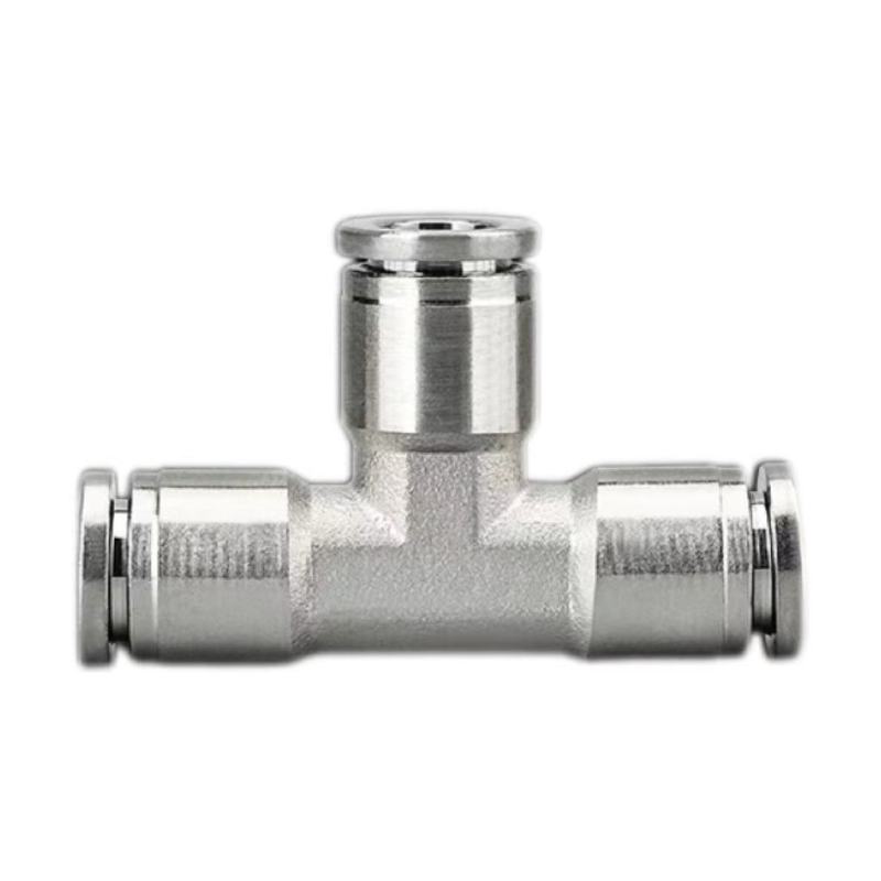 中锦科技 不锈钢气管快接三通接管口径4mm 个