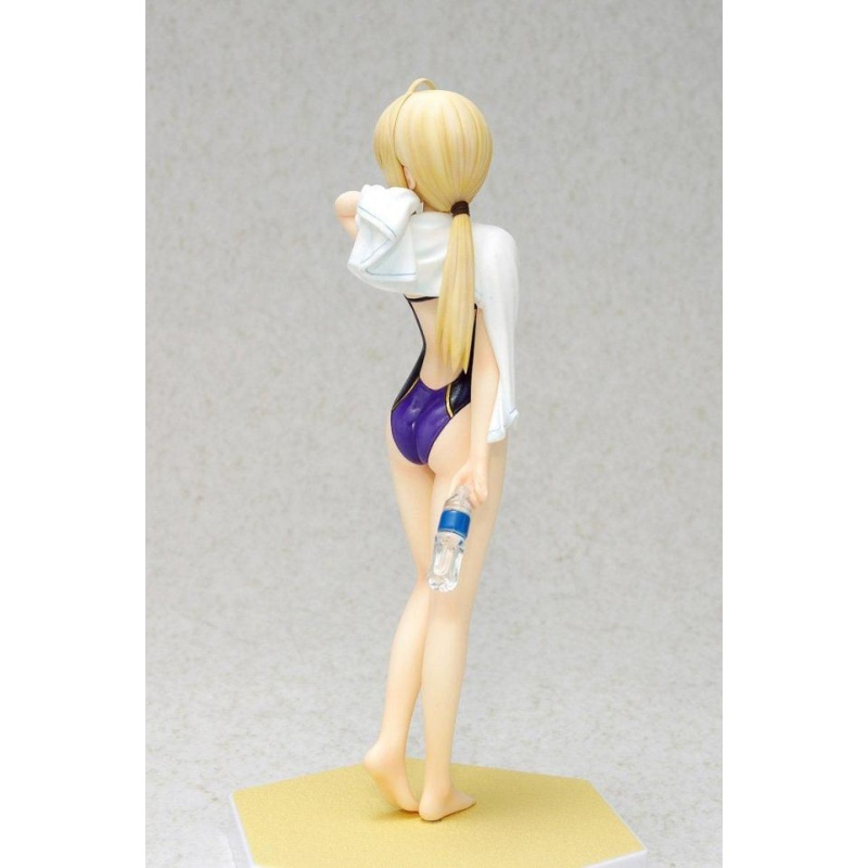 zerosaber塞巴紫色泳衣泳装水着手办矿泉水模型409号远坂凛祖国版