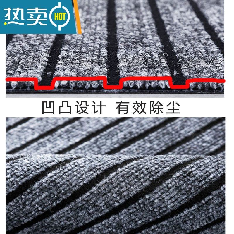 敬平室外防滑入户门地垫门口脚垫定制进门门垫户外整铺大面积商用地毯防滑垫图片