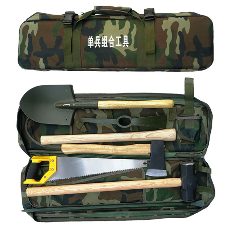单兵组合工具包抗洪救援多 功能土木工具包便携抢险防汛工具6件套
