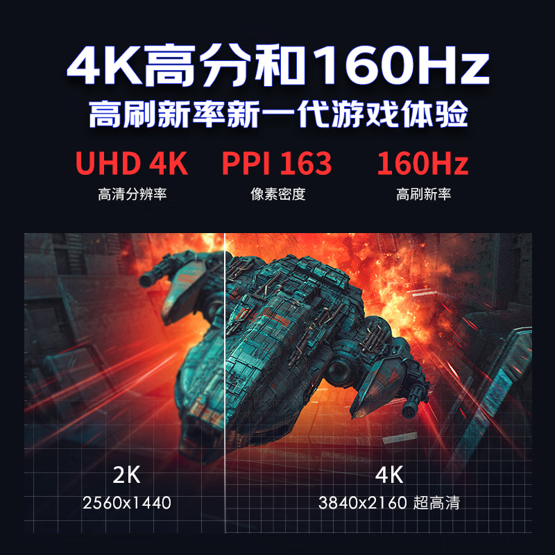 优派(ViewSonic)27英寸4K显示器VX2758-4K-PRO-2