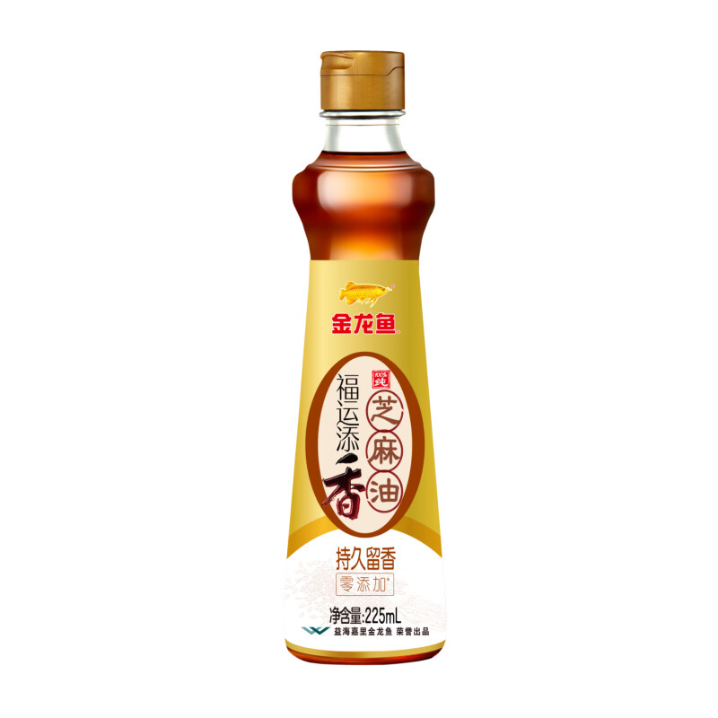 金龙鱼 福运添香芝麻油/一级/225mlHC