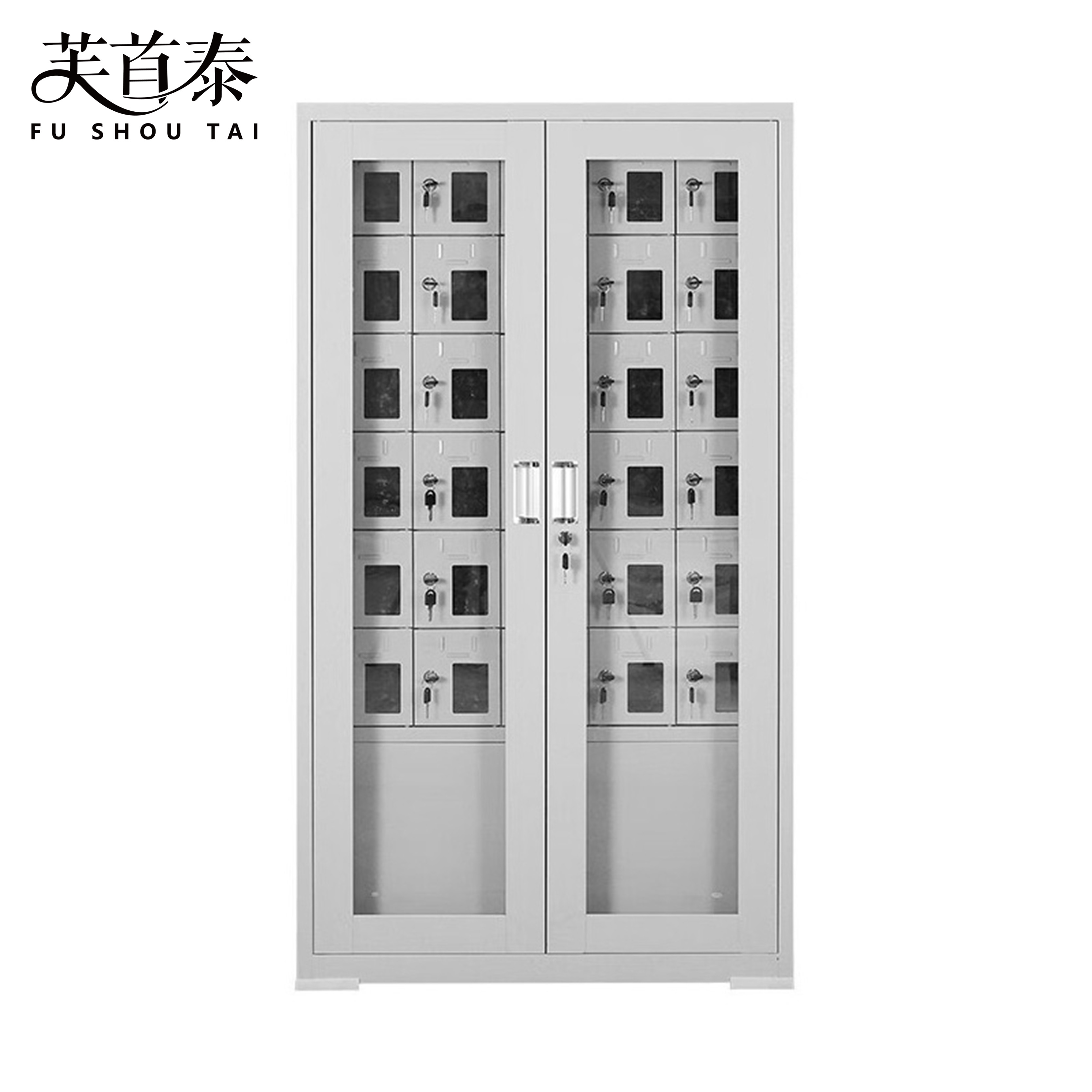 芙首泰手机存放柜30门814*300*1468mm台高清大图