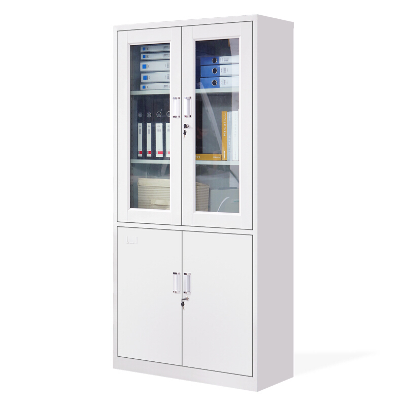 欧宝美文件柜钢制铁皮资料档案储存柜大器械柜 H 1800*W 850*D 390高清大图