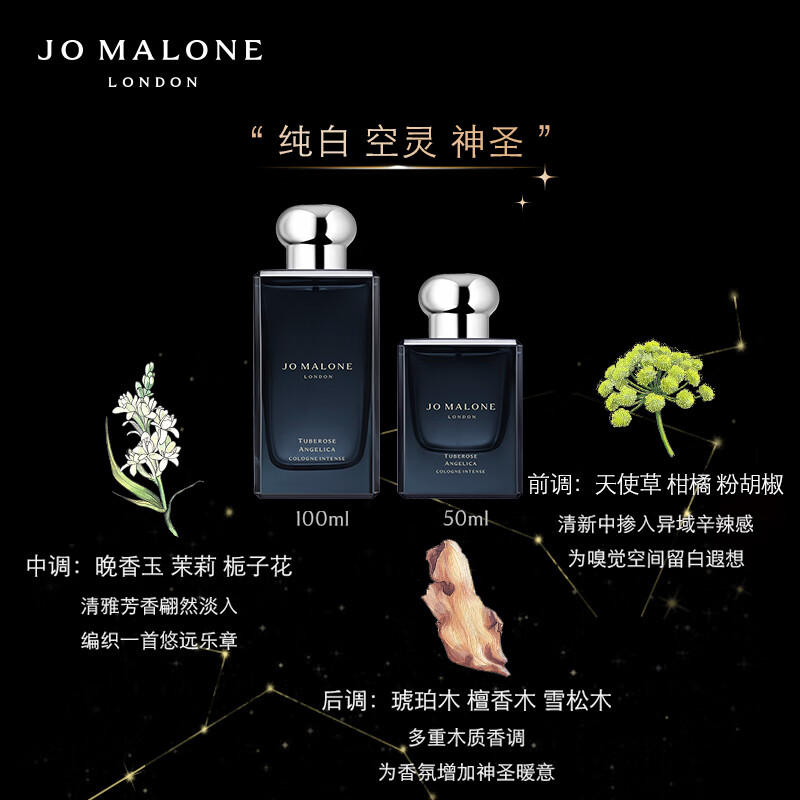 祖玛珑(JO MALONG) 香水馥郁系列(晚香玉与天使草香型)100ml高清大图