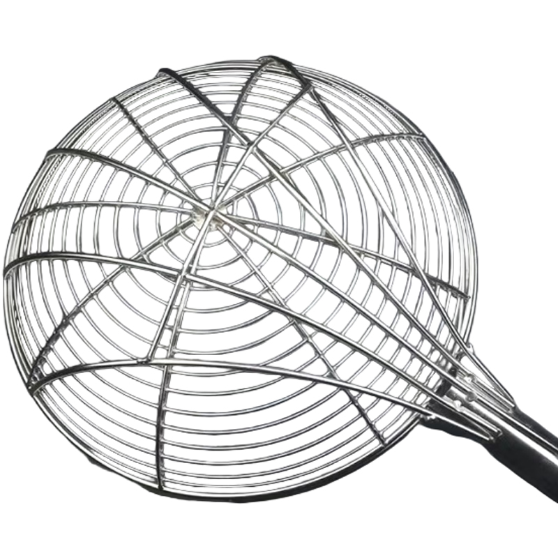 烹巅(Poondear) 不锈钢 笊篱头 36cm三托间距5毫米丝粗1.4毫