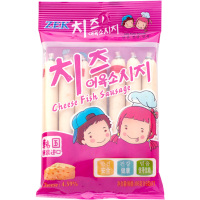 韩国进口 ZEK芝士鳕鱼肠鱼105g(15g*7根) 深海鳕鱼肉火腿肠儿童健康即食营养休闲零食
